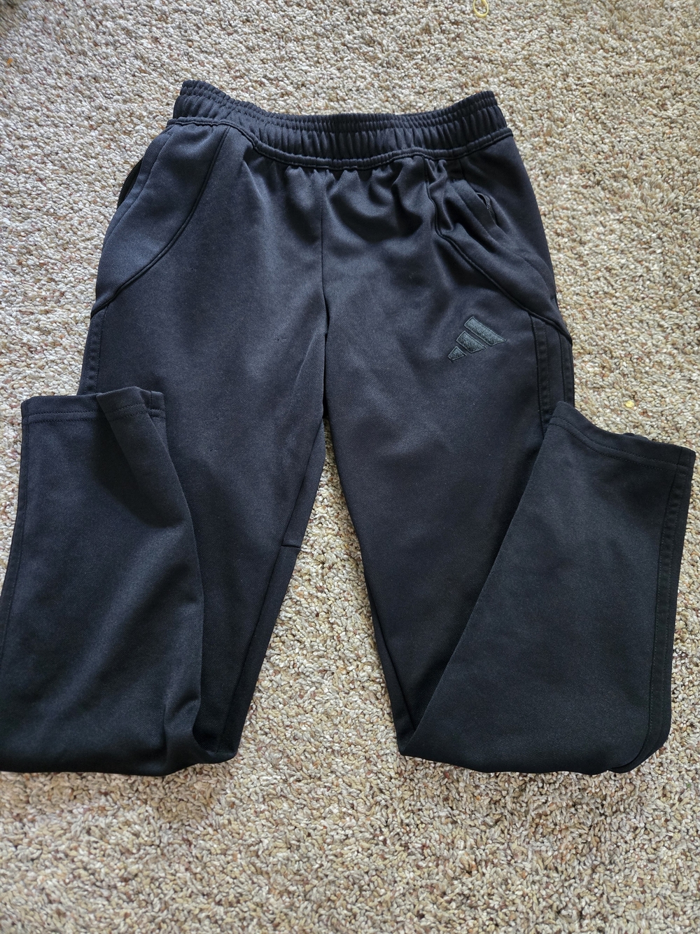 Adidas Aeroready Kid's Black Athletic Joggers, Everyday Sweatpants